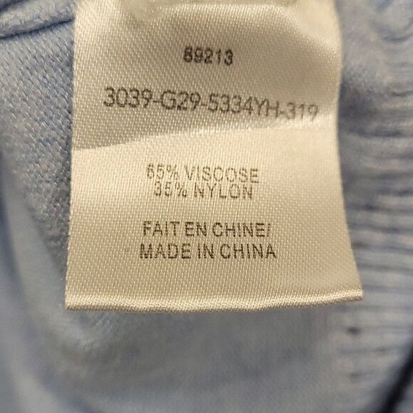 Laura BABY BLUE LARGE TURTLENECK SWEATER - Picture 5 of 5